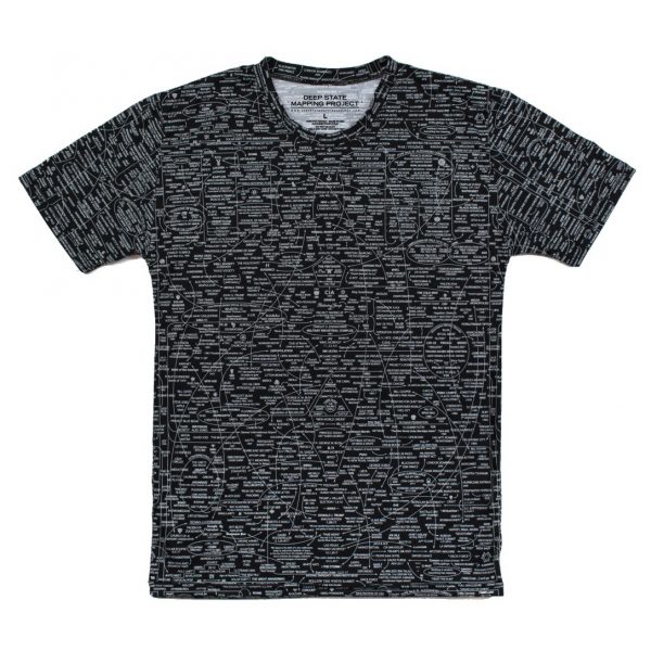 Q-WEB ALL-OVER T-SHIRT (BLK)
