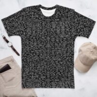 Q-WEB ALL-OVER T-SHIRT (BLK)