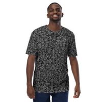 Q-WEB ALL-OVER T-SHIRT (BLK)