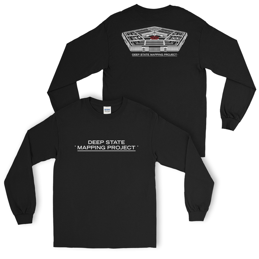 D.S.M.P. Logo with Pentagon Long Sleeve T-Shirt