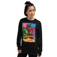 Q-KEY LONG SLEEVE T-SHIRT (BLACK)
