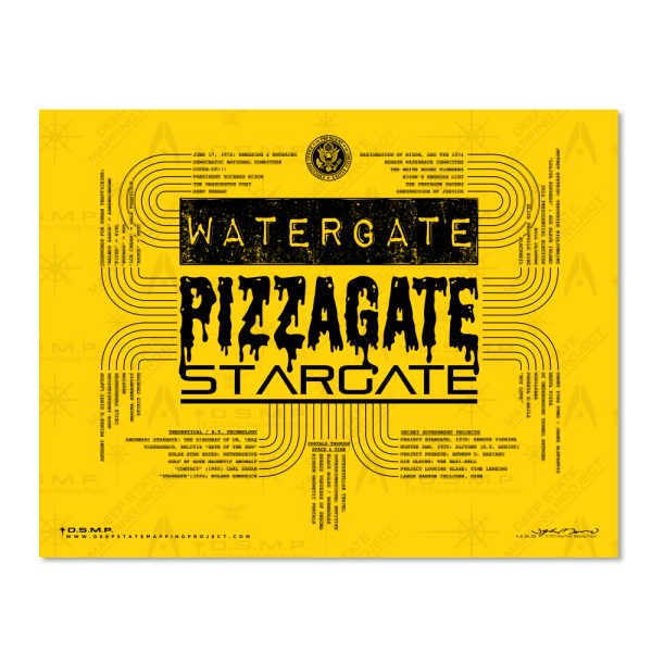 Gate Map (Pizzagate) 11 x 8.5