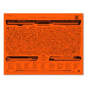 Traitors & Alliances Map 8.5 x 11" Cardstock