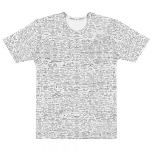 Q-WEB ALL-OVER T-SHIRT (WHITE)