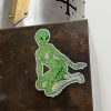 Sexy Alien Glitter Hologram Sticker