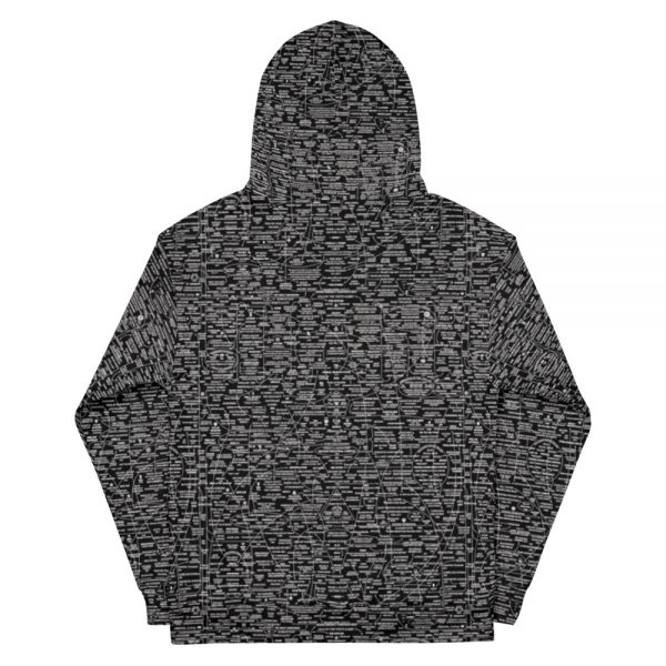 Q-WEB ALL OVER HOODIE (BLACK)