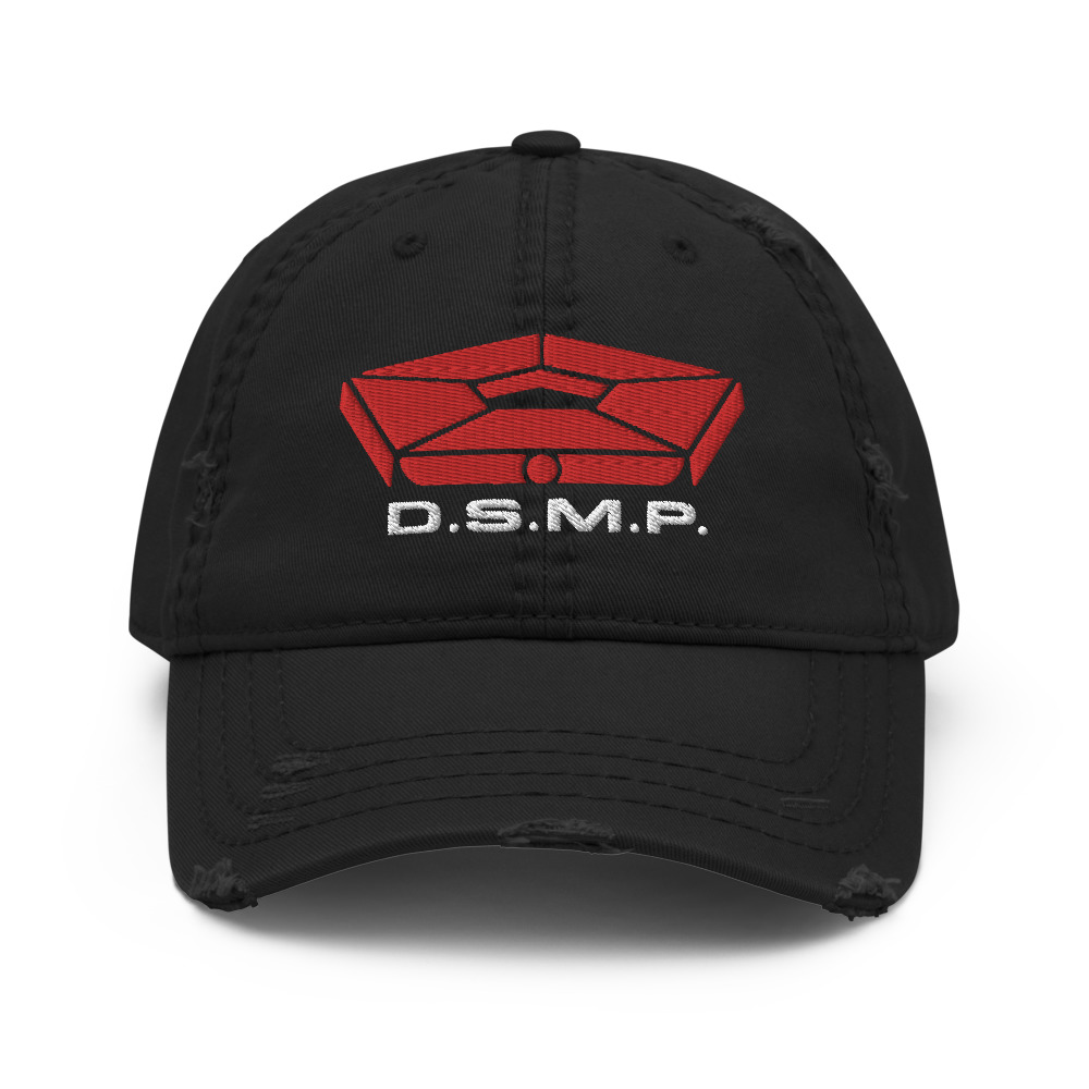 D.S.M.P. Distressed Corporate Logo Hat