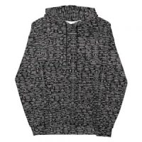 Q-WEB ALL OVER HOODIE (BLACK)