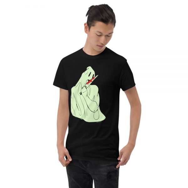 Knife Licking Ghost T-Shirt by GHOST® by DLM