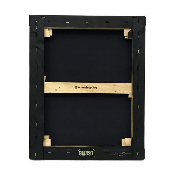 Tip Toe Ghost, Screen Print on Leather 16