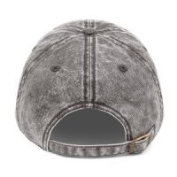 D.S.M.P. CORPORATE LOGO HAT (ACID-WASH GREY)