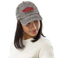 D.S.M.P. CORPORATE LOGO HAT (ACID-WASH GREY)