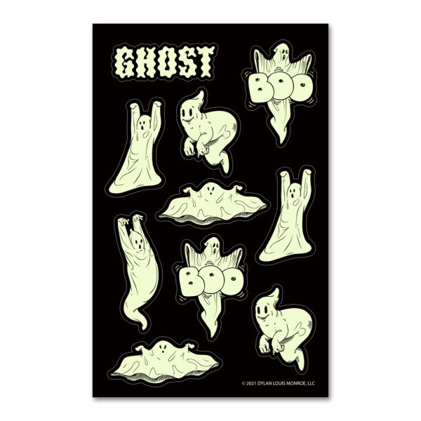 Ghost® Glow-in-the-Dark Sticker Set