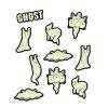 Ghost® Glow-in-the-Dark Sticker Set