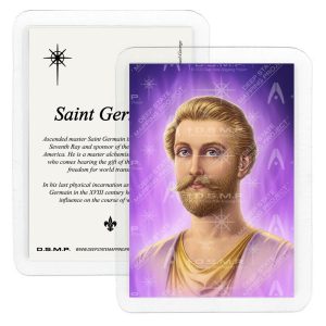 Saint Germain Spirit Guide Card