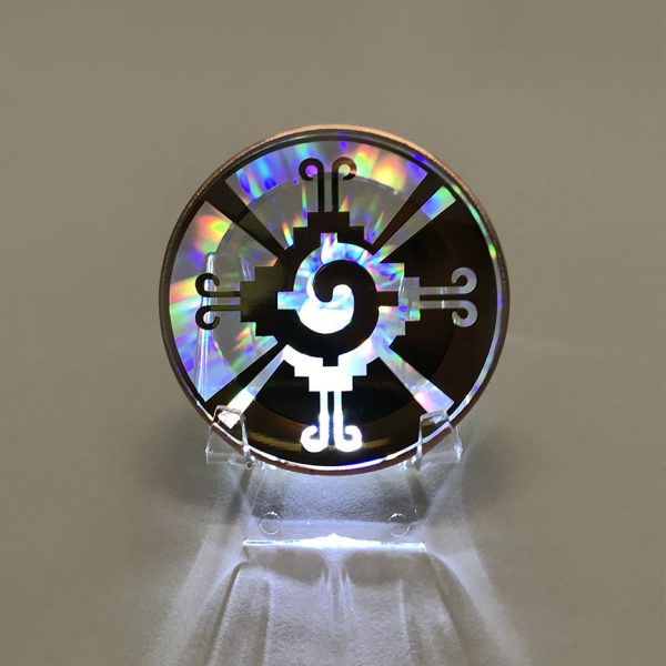 Hunab Ku 18K Gold Pleiadian Technology Disc (3