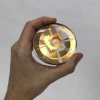 Hunab Ku 18K Gold Pleiadian Technology Disc (3