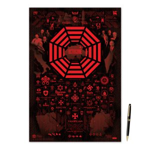 Octagon Group Map ~13 x 19" Mini-Poster