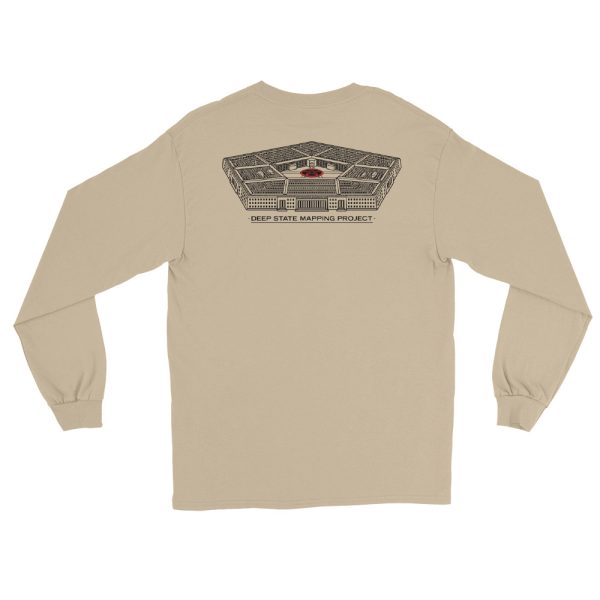 D.S.M.P. Logo with Pentagon Long Sleeve T-Shirt