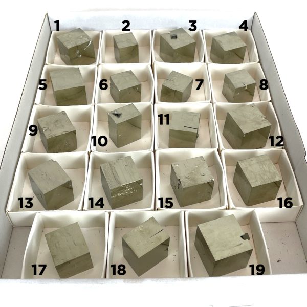 Pyrite Cube Crystal, GESARA Magic ~1.25