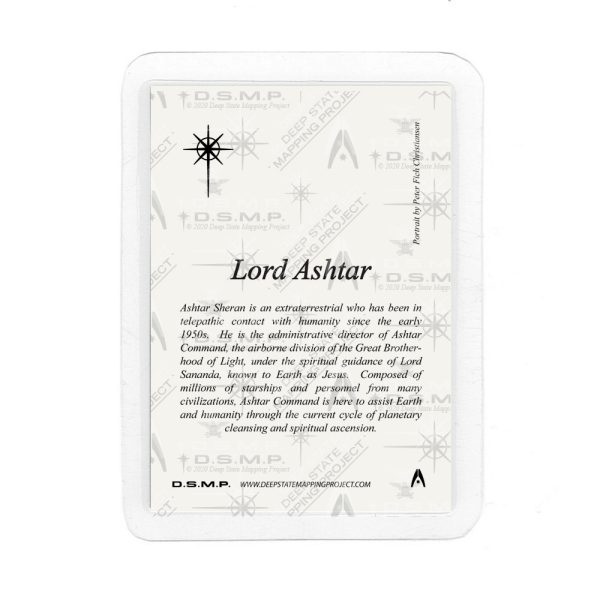 Lord Ashtar (Blue) Spirit Guide Card