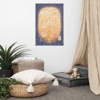 Deity Chart Poster, Sunset Edition 24″ x 36″