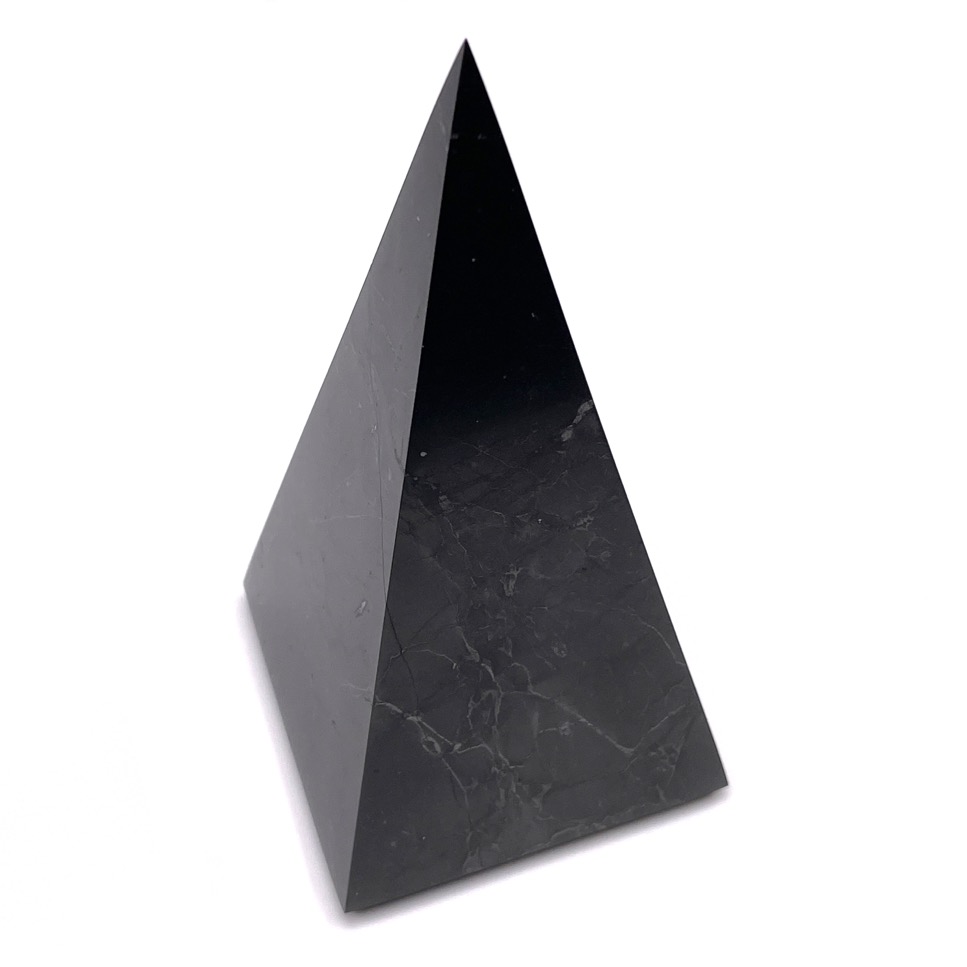 Tall Shungite Nubian Pyramid