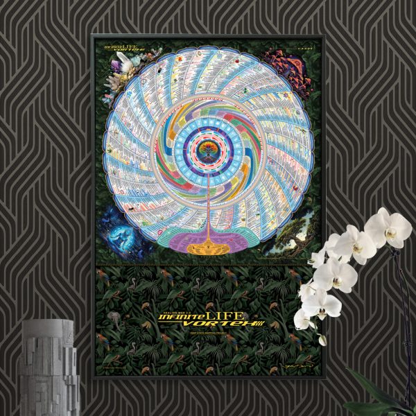 Infinite Life Vortex Poster 24 x 36