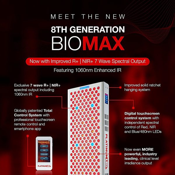 Platinum LED Red Light Therapy BIOMAX Series