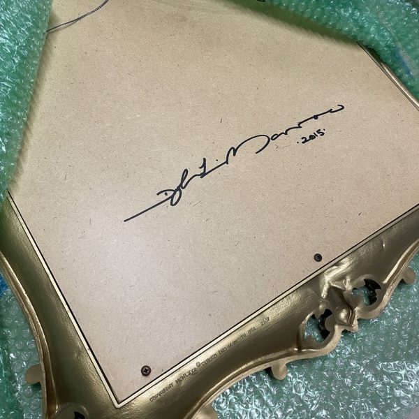 Ghost of Louis XIV, Mixed Media, 22.5