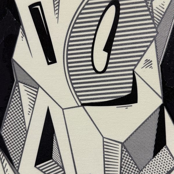 Cubist Ghost, Mixed Media, 23.5