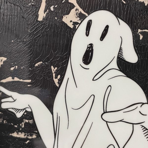 Mr. Spooky, Mixed Media, 7.5