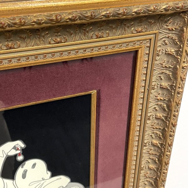 Eyeball Eating Ghost, Mixed Media, 22