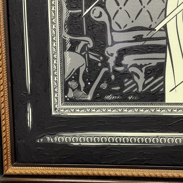 Ghost in the Mirror, Mixed Media, 24.5