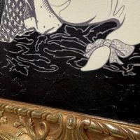 Ghost of Louis XIV, Mixed Media, 22.5