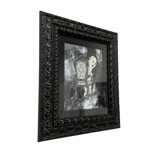 Ghost of Lestat (Dark), Mixed Media, 16.5