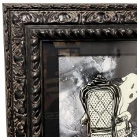 Ghost of Lestat (Dark), Mixed Media, 16.5