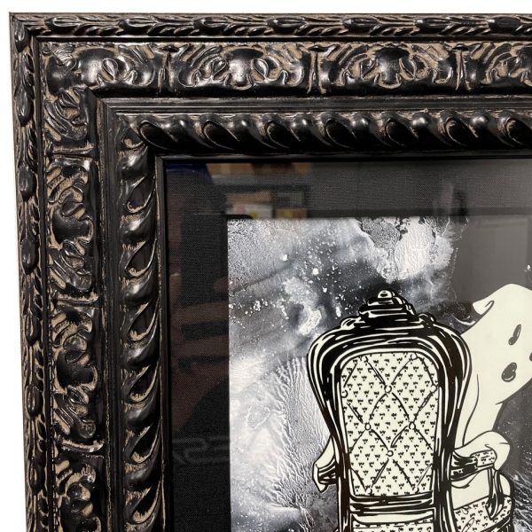 Ghost of Lestat (Dark), Mixed Media, 16.5