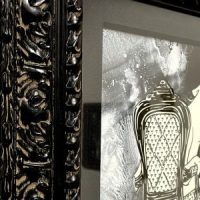 Ghost of Lestat (Dark), Mixed Media, 16.5