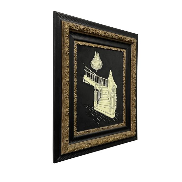 Stairway to Purgatory, Mixed Media, 26.75