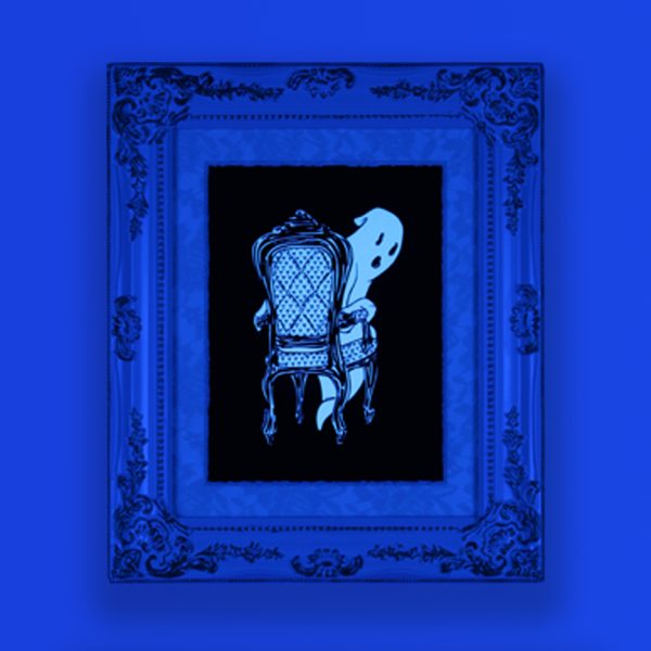 Ghost of Lestat (Ivory), Mixed Media, 15.25