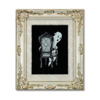 Ghost of Lestat (Ivory), Mixed Media, 15.25