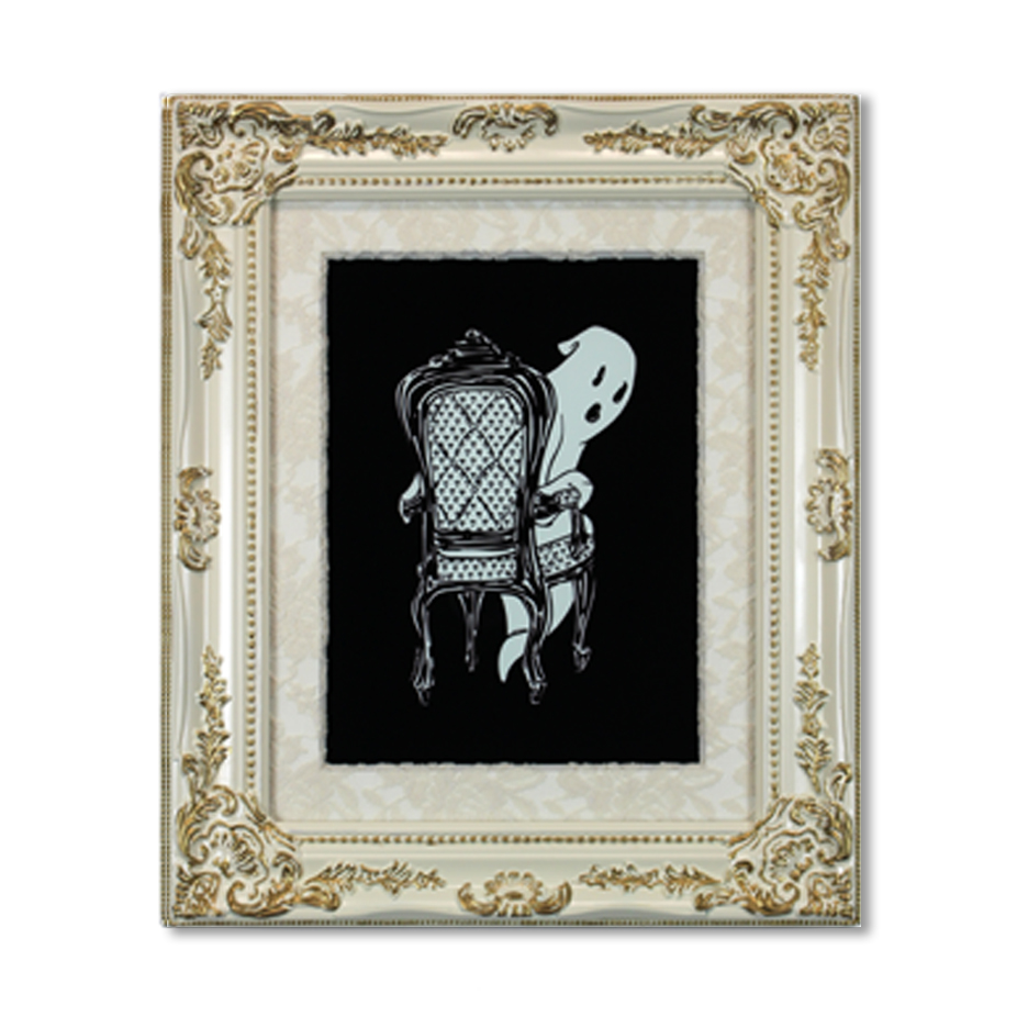 Ghost of Lestat (Ivory), Mixed Media, 15.25