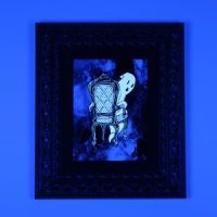 Ghost of Lestat (Dark), Mixed Media, 16.5