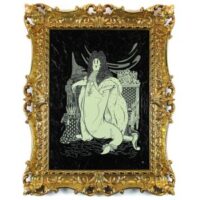 Ghost of Louis XIV, Mixed Media, 22.5