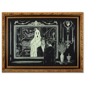 Ghost in the Mirror, Mixed Media, 24.5" x 32.75"