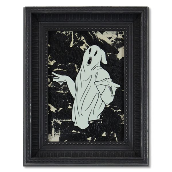 Mr. Spooky, Mixed Media, 7.5