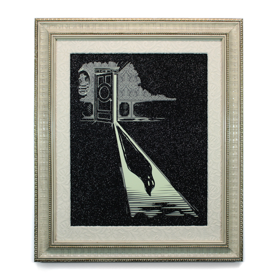 The Shadow, Mixed Media, 23.5