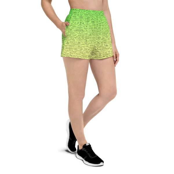 Q-WEB Running Shorts (Acid)