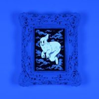 Demonoid Ghost, Mixed Media, 9.5